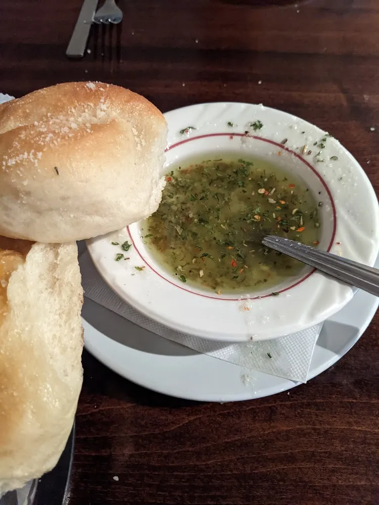 Bread and Garlic Oil Dip